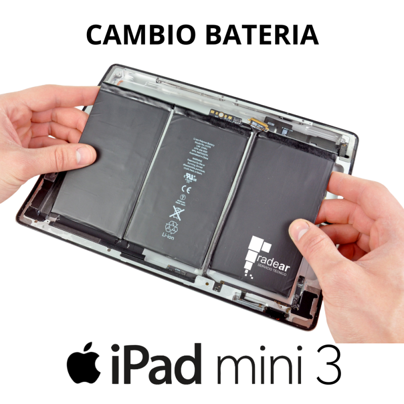 Cambio bateria iPad Mini 3