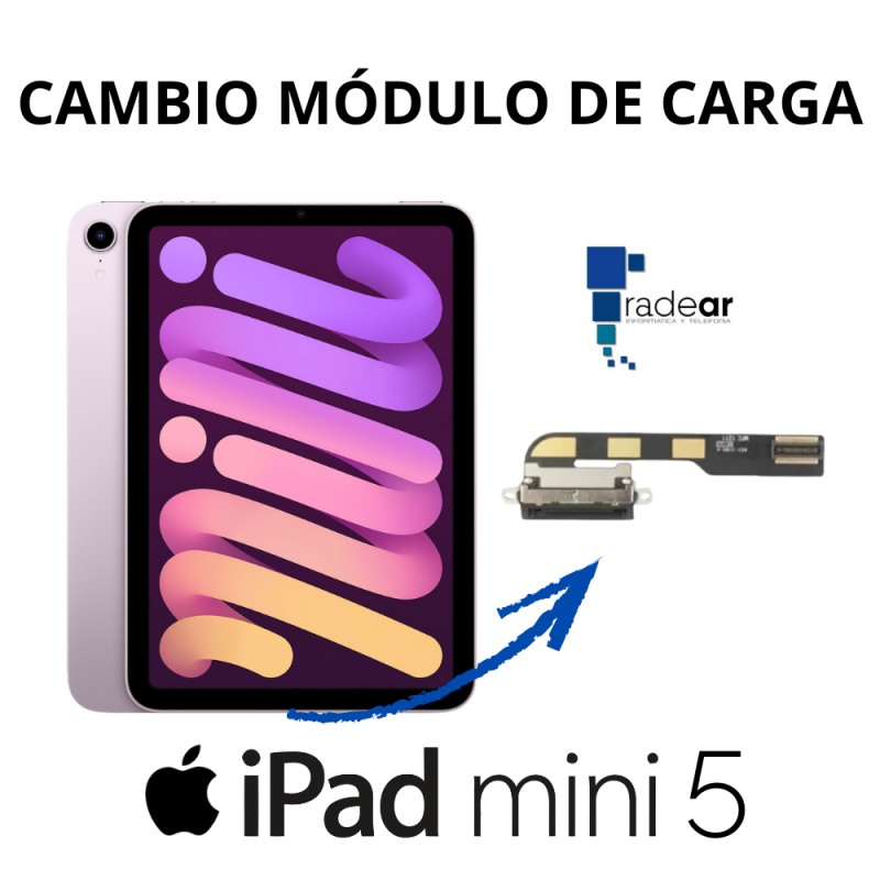 Cambio modulo de carga iPad Mini 5