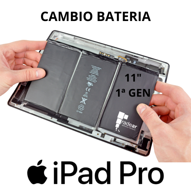 Cambio bateria iPad Pro 11 - 1ªGEN