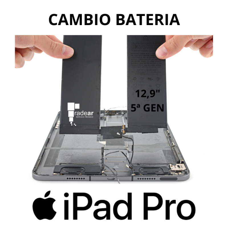 Cambio bateria iPad Pro 12,9" - 5ªGEN
