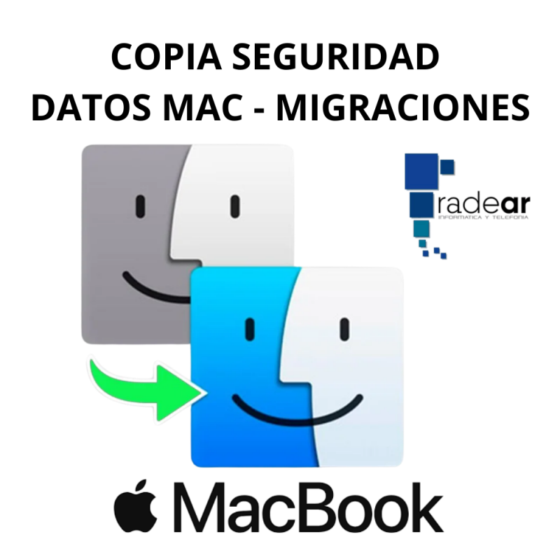 Copia seguridad datos Mac - Migraciones