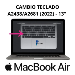 Cambio Teclado MacBook Air 13" A2438-A2681 2022