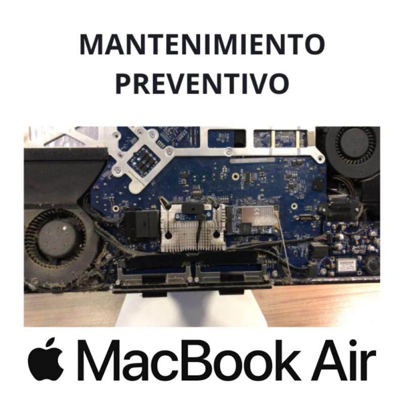 Mantenimiento preventivo Macbook Air