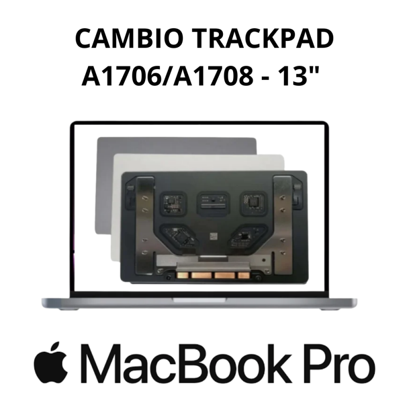 Cambio trackpad para MacBook Pro A1706/A1708