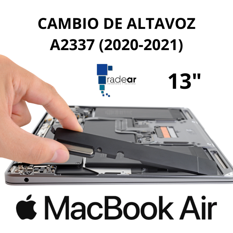 Cambio de Altavoz MacBook Air A2337 (2020-2021) 13"