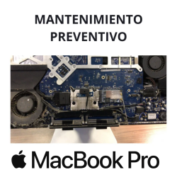 Mantenimiento preventivo Macbook Pro