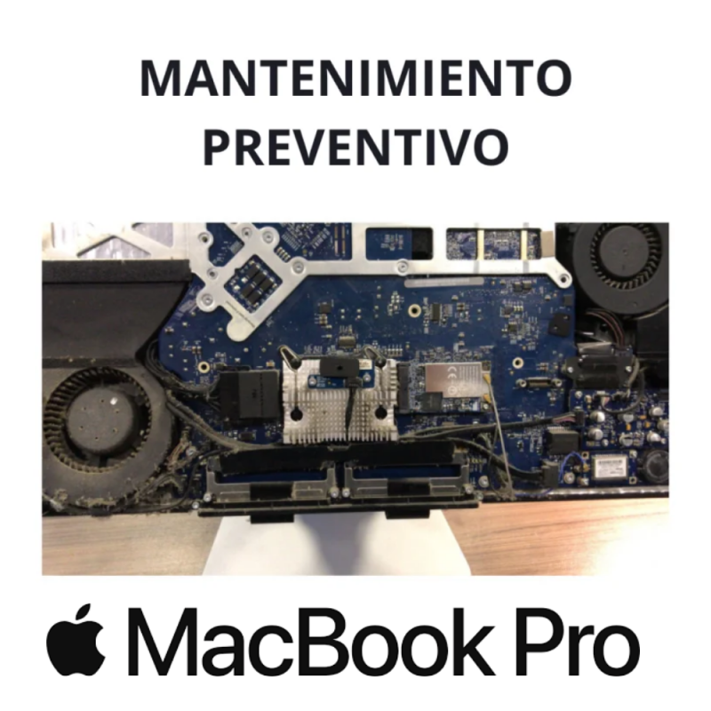 Mantenimiento preventivo Macbook Pro