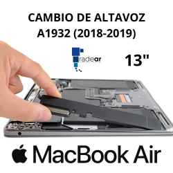 Cambio de Altavoz MacBook Air A1932 (2018-2019) 13"