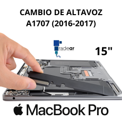 Cambio de Altavoz MacBook Pro A1707 (2016-2017) 15"