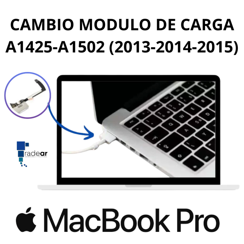 Modulo de Carga MacBook Pro A1425-A1502 (2013-2014-2015) 13"