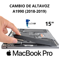 Cambio de Altavoz MacBook Pro A1990 (2018-2019) 15"