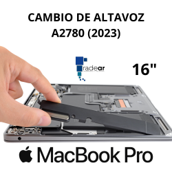 Cambio de Altavoz MacBook Pro A2780 (2023) 16"