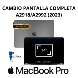 Cambio pantalla completa MacBook Pro 14" A2918/A2992 (2023)