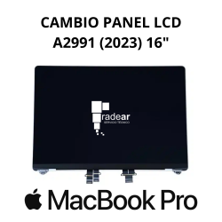 Cambio Panel LCD MacBook Pro A2991 (2023) 16"