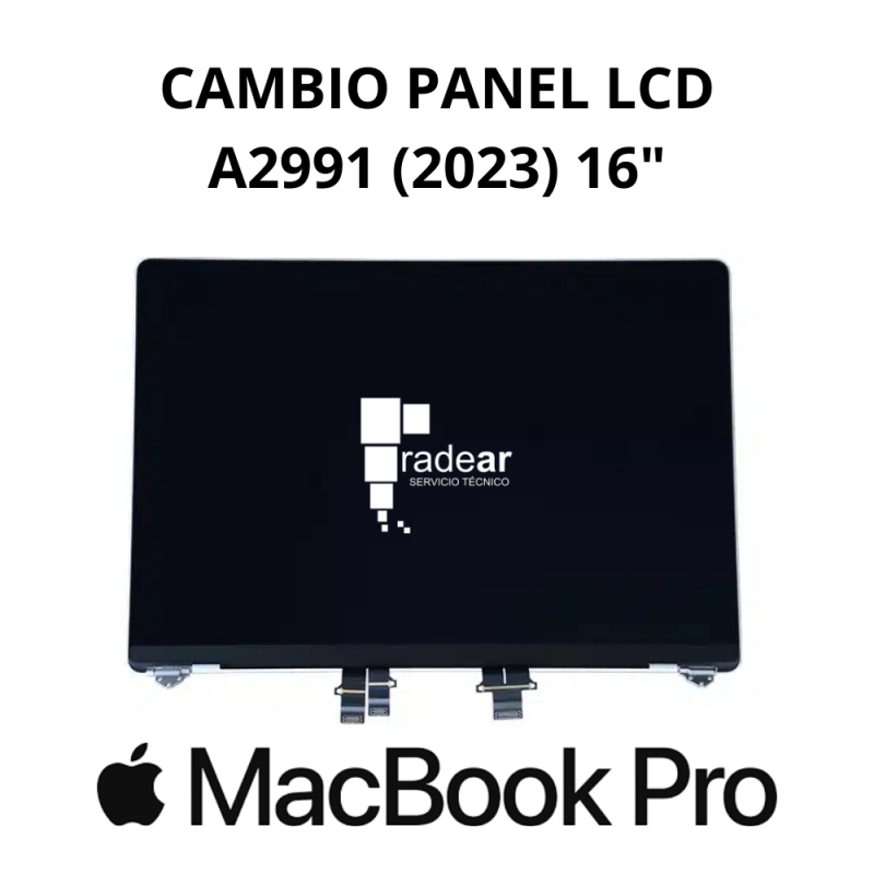 Cambio Panel LCD MacBook Pro A2991 (2023) 16"