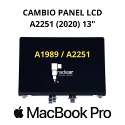 Cambio LCD pantalla MacBook Pro A2251 (2020) 13"