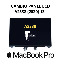 Cambio LCD pantalla MacBook Pro A2338 (2020) 13"