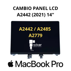 Cambio LCD pantalla MacBook...