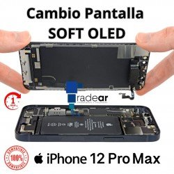 Cambio de pantalla iPhone 12 Pro Max SOFT OLED