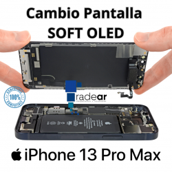 Cambio de pantalla iPhone 13 Pro Max SOFT OLED