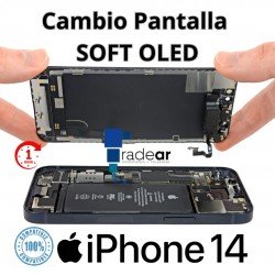 Cambio de pantalla iPhone 14 SOFT OLED