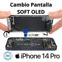 Cambio de pantalla iPhone 14 Pro SOFT OLED