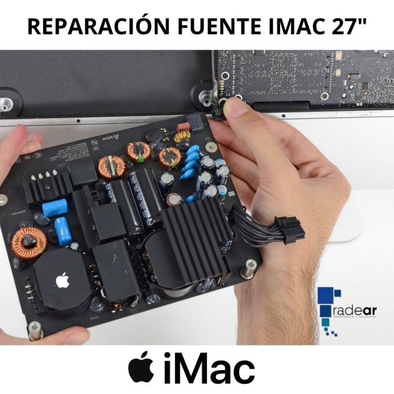 Reparación Fuente Alimentación iMac 27"