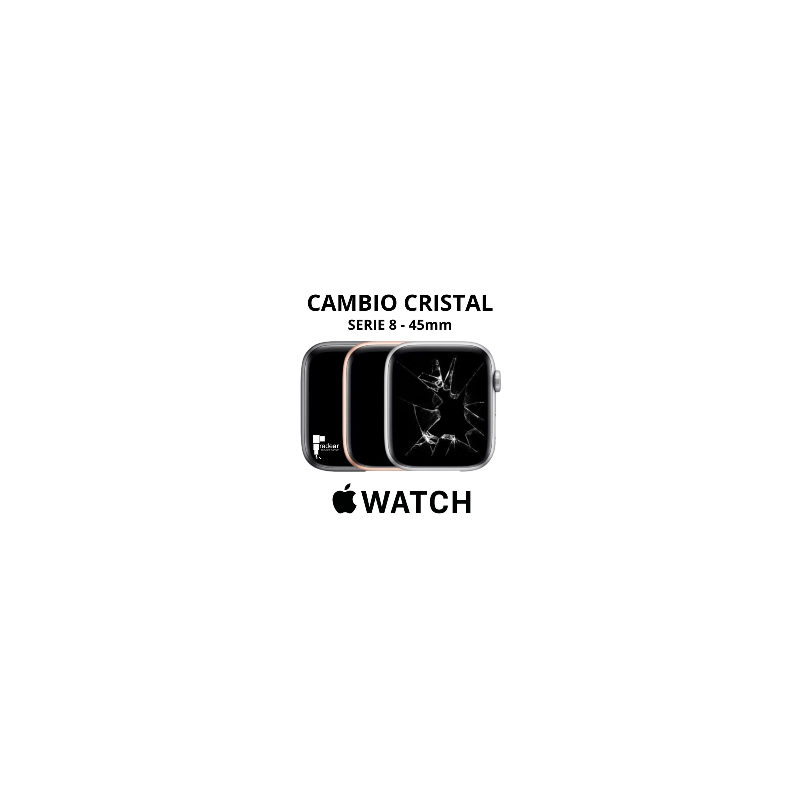 Cambio cristal Apple Watch Series 8 - 45mm