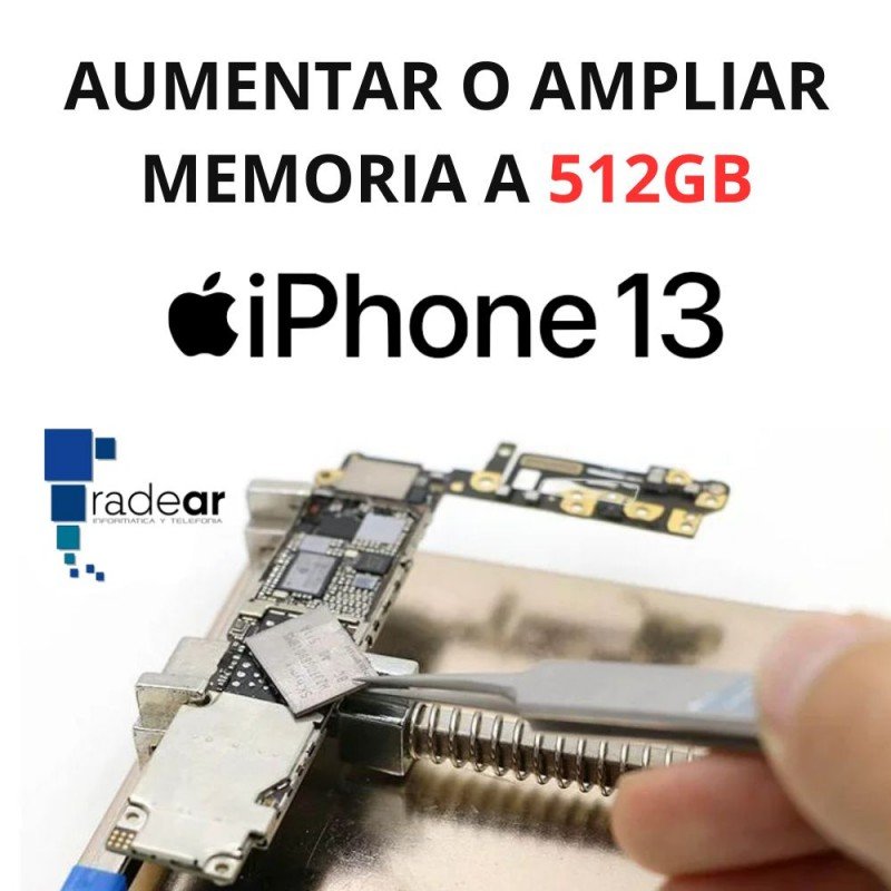 Aumentar o ampliar memoria a 512GB