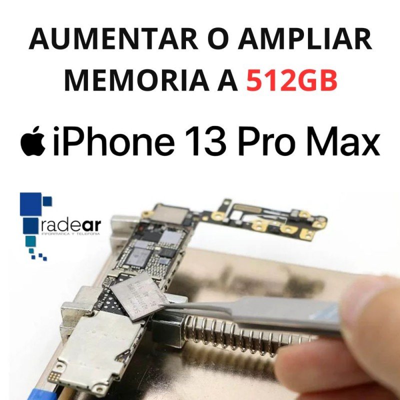 Aumentar o ampliar memoria a 512GB