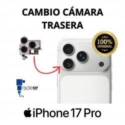 Cambio cámara trasera iPhone 17 Pro - ORIGINAL
