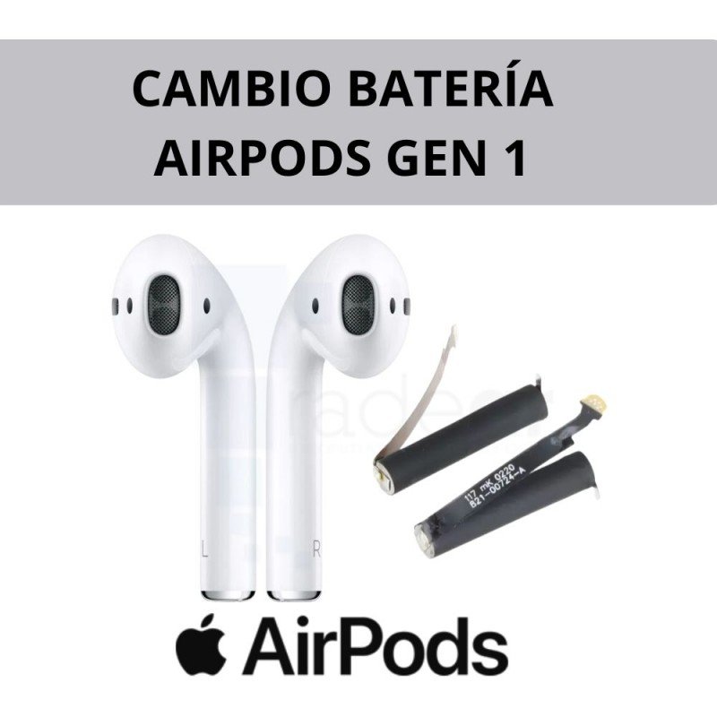 Cambio bateria AirPods Gen 1