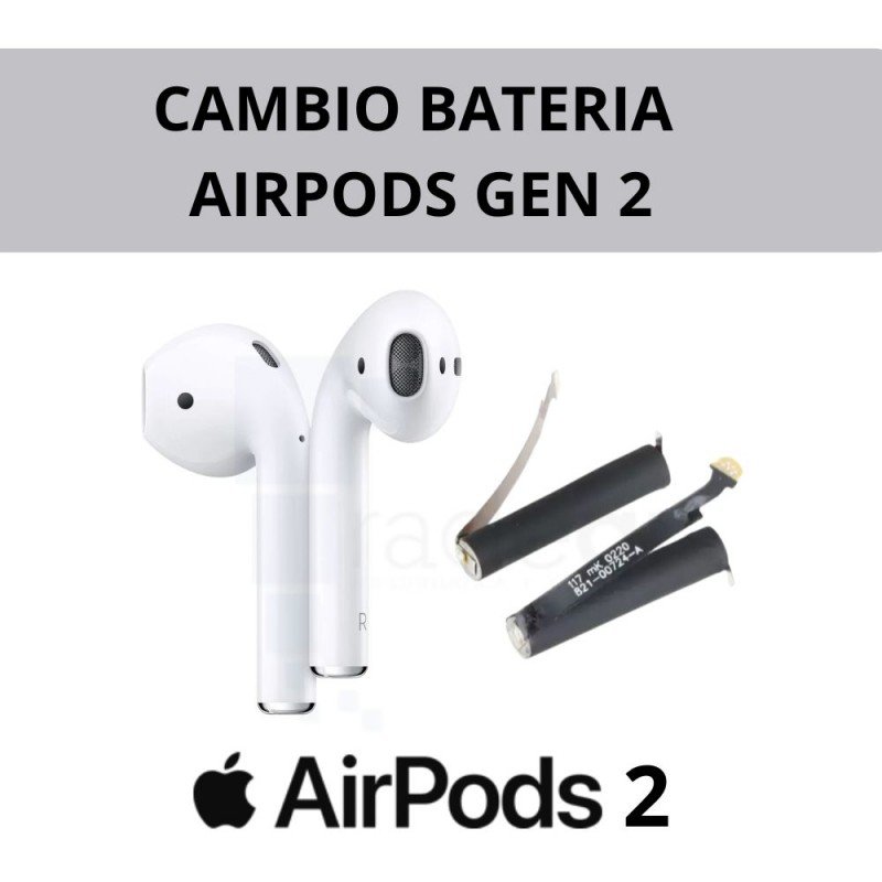 Cambio bateria AirPods Gen 2