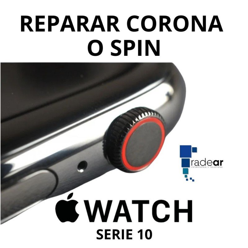 Reparar Corona o Spin watch Serie 10 (42mm-46mm)
