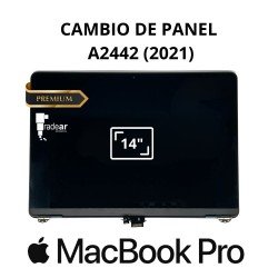 Cambio de panel MacBook Pro A2442 (2021) M1 14"