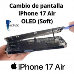 Cambio de pantalla iPhone 17 Air SOFT OLED