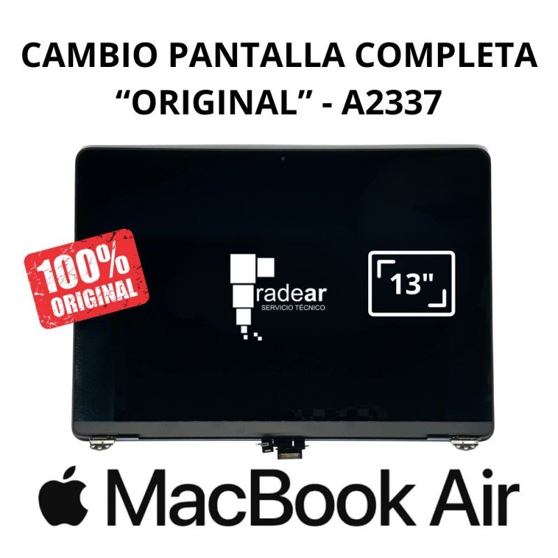 Cambio pantalla "ORIGINAL" MacBook Air 13" A2337