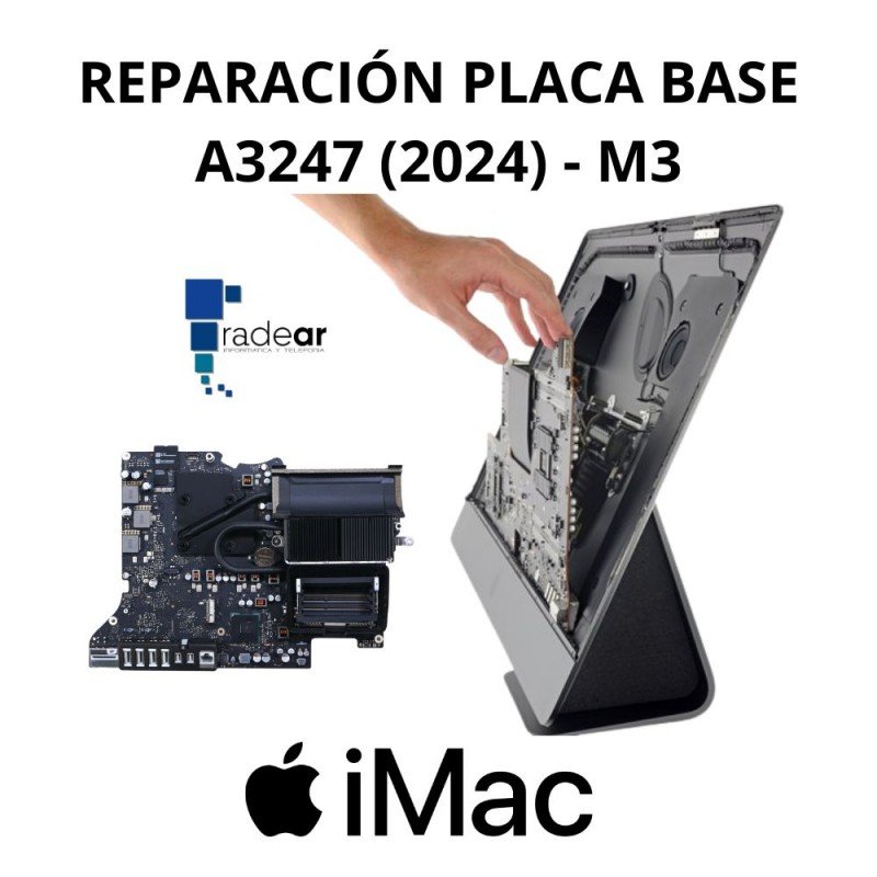 Reparación placa base iMac A3247 M3 (2024)