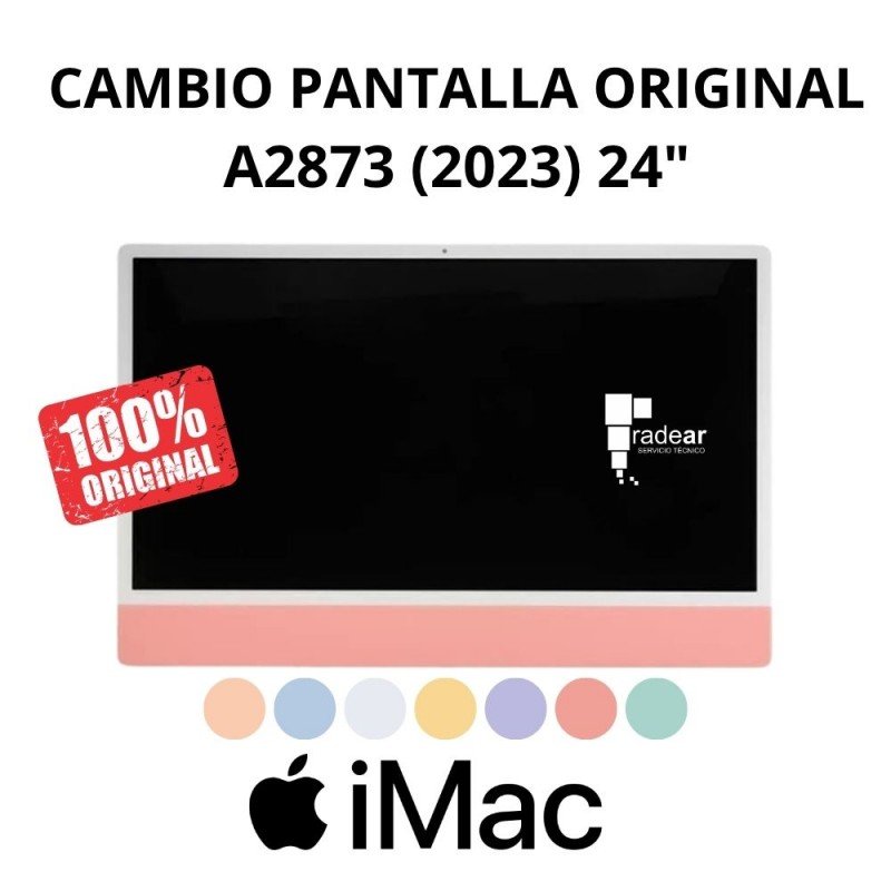 Cambio pantalla Original A2873 (2023) 24"