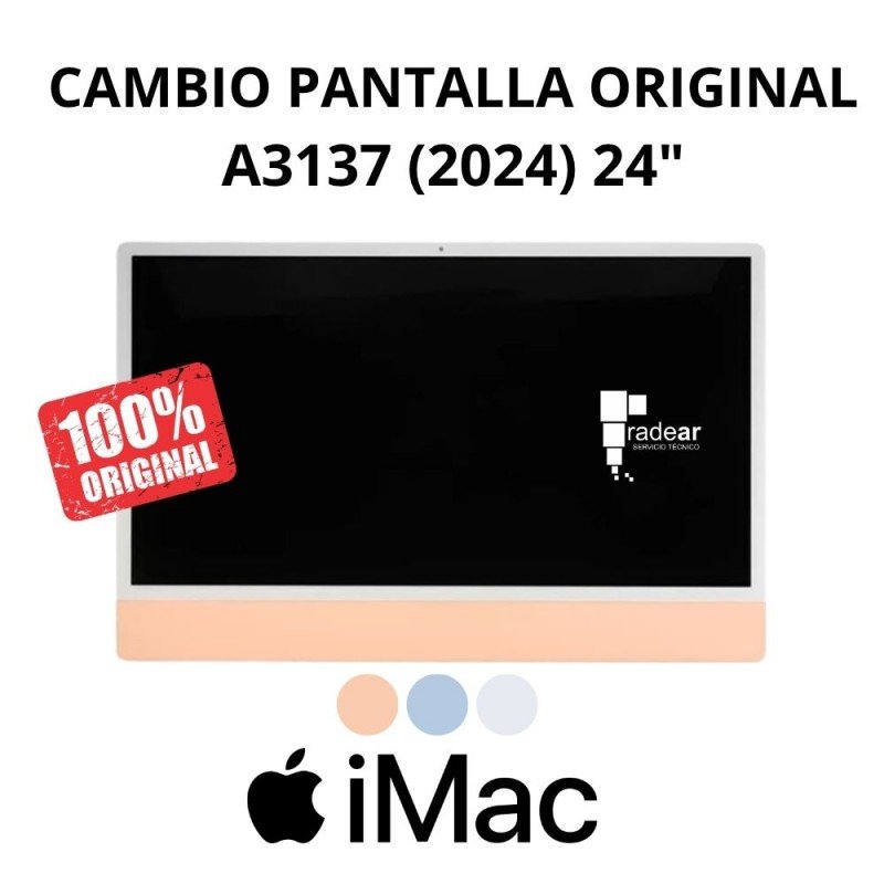 Cambio pantalla Original A3137 (2024) 24"