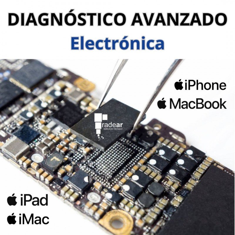 Diagnóstico Avanzado Electrónica - iPhone/MacBook/iMac/iPad