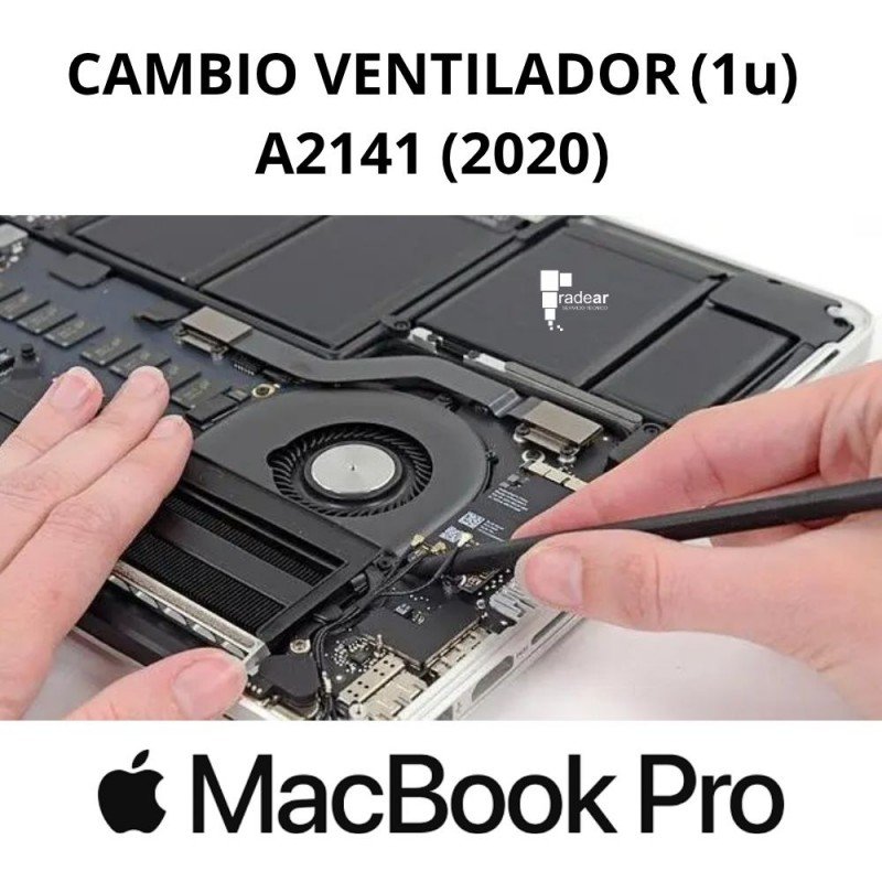 Cambio Ventilador (1u) - A2141 (2020)