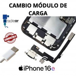 Cambio modulo de carga iPhone 16e