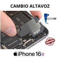 Cambio altavoz iPhone 16e - Compatible
