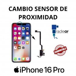 Cambio sensor de proximidad iPhone 16 Pro