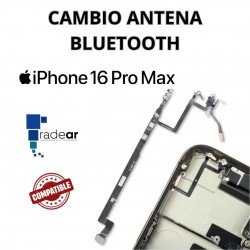 Cambio antena Bluetooth iPhone 16 Pro Max