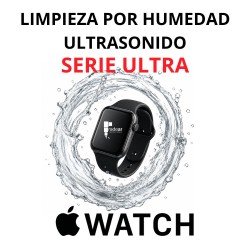 Limpieza por humedad - ultrasonido Apple Watch Serie Ultra