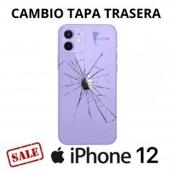 Cambio tapa trasera iPhone 12