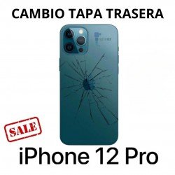 Cambio tapa trasera iPhone 12 Pro