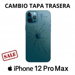 Cambio tapa trasera iPhone 12 Pro Max